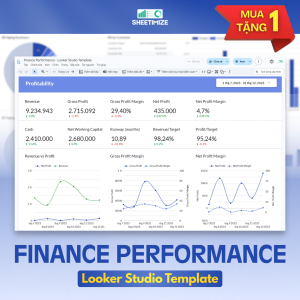 Finance Performance - Looker Studio Template