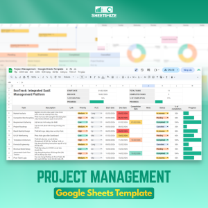 Project Management – Google Sheets Template